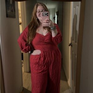 Knox Rose Red jumpsuit